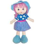Cute Looking Smiling Doll for Kids with Cap and Hair image