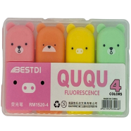 Cute Mini Highlighter Pastel 4pc