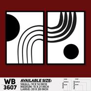 DDecorator Abstract ArtWork Wall Decor - Set of 2 WB3607