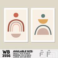 DDecorator Abstract ArtWork Wall Decor - Set of 2 WB3556