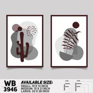 DDecorator Abstract ArtWork Wall Decor - Set of 2 WB3946