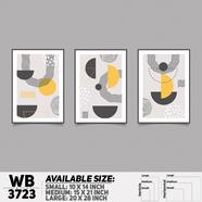 DDecorator Abstract ArtWork Wall Decor - Set of 3 WB3723