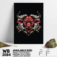 DDecorator Angry - Motivational Wall Board and Wall Canvas - WB2084