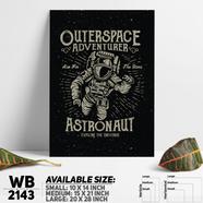 DDecorator Astronaut - Motivational Wall Board and Wall Canvas - WB2143