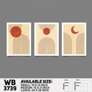 DDecorator Astrophysics Abstract Wall Decor - Set of 3 WB3739 