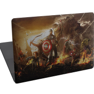 DDecorator Avengers Fighting Against Thanos Laptop Sticker - (LSKN613)