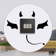 DDecorator Batman Switch Socket Wall Sticker - (SS207)