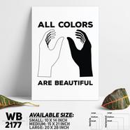 DDecorator Beautiful - Motivational Wall Board and Wall Canvas - WB2177