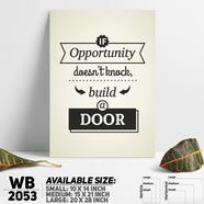 DDecorator Believe - Motivational Wall Board and Wall Canvas - WB2053