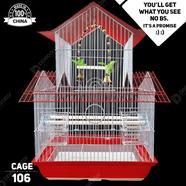DDecorator Bird Cage - Duplex Medium Red Folding Bird Cage China Bird Cage Bird Accessories Cage For Bird Cages and Accessories (All Accessories Included) - BC106 icon