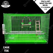 DDecorator Bird Cage - Rectangular Medium Red Folding Bird Cage China Bird Cage Bird Accessories Cage For Bird Cages 