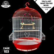 DDecorator Bird Cage - Round Medium Blue Folding Bird Cage China Bird Cage Bird Accessories Cage For Bird Cages 