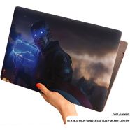 DDecorator Blue Eyes of Captaine America Laptop Sticker - (LSKN547)