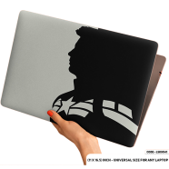DDecorator Captaine America Shadow Laptop Sticker - (LSKN541)
