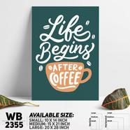 DDecorator Coffee Is Good - Motivational Wall Board And Wall Canvas - WB2355