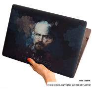 DDecorator Colourfull Breaking Bad Geomatric Shape Laptop Sticker - (LSKN515)