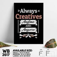 DDecorator Creative- Motivational Wall Board and Wall Canvas - WB2617