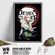 DDecorator Demon Slayer Anime Series Wall Board and Wall Canvas - WB214
