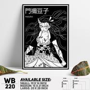 DDecorator Demon Slayer Anime Series Wall Board and Wall Canvas - WB220