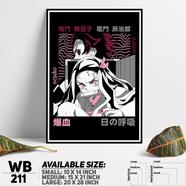 DDecorator Demon Slayer Anime Series Wall Board and Wall Canvas - WB211