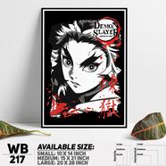 DDecorator Demon Slayer Anime Series Wall Board and Wall Canvas - WB217