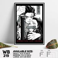 DDecorator Demon Slayer Anime Series Wall Board and Wall Canvas - WB219