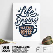 DDecorator Drink Coffee - Motivational Wall Board and Wall Canvas - WB2229