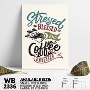 DDecorator Drink Coffee Now - Motivational Wall Board And Wall Canvas - WB2336