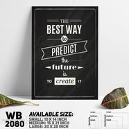 DDecorator Future - Motivational Wall Board and Wall Canvas - WB2080