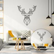 DDecorator Geometric Deer Vinyl Decals High Quality Removable Wall Sticker - WS95