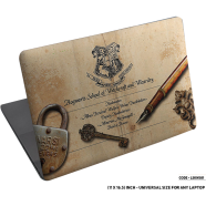 DDecorator Hand Written Letter Harry Potter Laptop Sticker - (LSKN581)