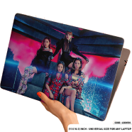 DDecorator Heavy Cinematic Look BLACKPINK Laptop Sticker - (LSKN510)