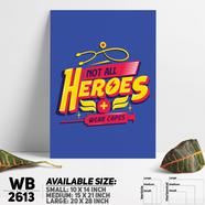 DDecorator Hero Doctor - Motivational Wall Board and Wall Canvas - WB2613