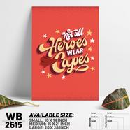DDecorator Hero - Motivational Wall Board and Wall Canvas - WB2615