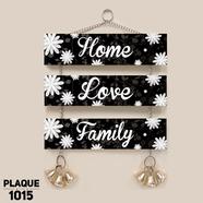 DDecorator Home Love Family Wall Plaque Home Decoration Wall Canvas Poster For Wall Decoration Wall Canvas Print Canvas Painting For Wall - PLAQUE1015