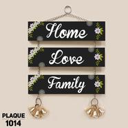 DDecorator Home Love Family Wall Plaque Home Decoration Wall Canvas Poster For Wall Decoration Wall Canvas Print Canvas Painting For Wall - PLAQUE1014