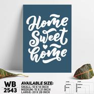 DDecorator Home Sweet Home - Motivational Wall Board and Wall Canvas - WB2543