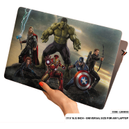 DDecorator Hulk - Iron Man - Thor - Captain America Laptop Sticker - (LSKN502)