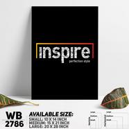 DDecorator Inspire Yourself - Motivational Wall Board and Wall Canvas - WB2786