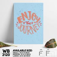 DDecorator Journey - Travel - Motivational Wall Board and Wall Canvas - WB2120