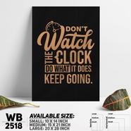 DDecorator Keep Going - Motivational Wall Board And Wall Canvas - WB2518