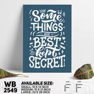 DDecorator Keep Your Dream Big - Motivational Wall Board And Wall Canvas - WB2549