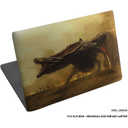 DDecorator Khaleesi on Dragon Game Of Thrones Laptop Sticker - (LSKN568)