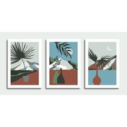 DDecorator Landscape Horizon Art Wall Decor - Set of 3 WB3868