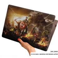 DDecorator Last Fight Of Avengers Laptop Sticker - (LSKN504)