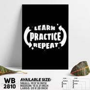 DDecorator Learn Practice Repeat Wall Board and Wall Canvas - WB2810