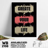 DDecorator Life - Motivational Wall Board and Wall Canvas - WB2108