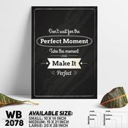 DDecorator Moment - Motivational Wall Board and Wall Canvas - WB2078