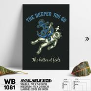 DDecorator Motivational Quote Wall Board And Wall Canvas - WB1081