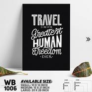 DDecorator Motivational Quote Wall Board And Wall Canvas - WB1006